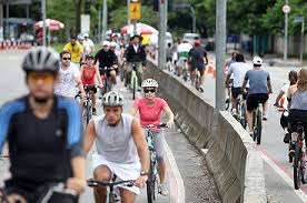 Passeio ciclístico em SP marca dia de Conscientização das Mudanças Climáticas