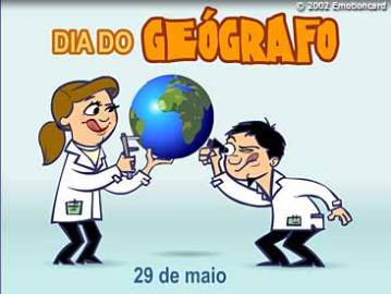 29 DE MAIO - DIA DO GEÓGRAFO