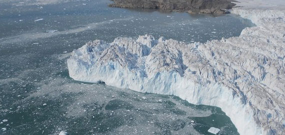 Gelo da Groenlândia é menos vulnerável ao aquecimento global 